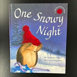 One Snowy Night - Scholastic Hardcover Children’s Book